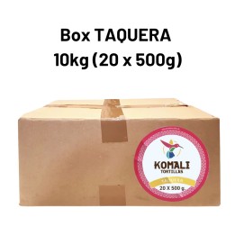 Tortillas taqueras de maïs jaune