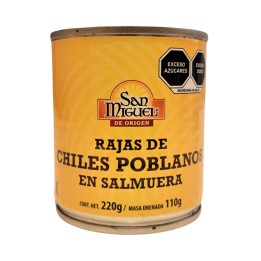 Piment Poblano Emincé 215g