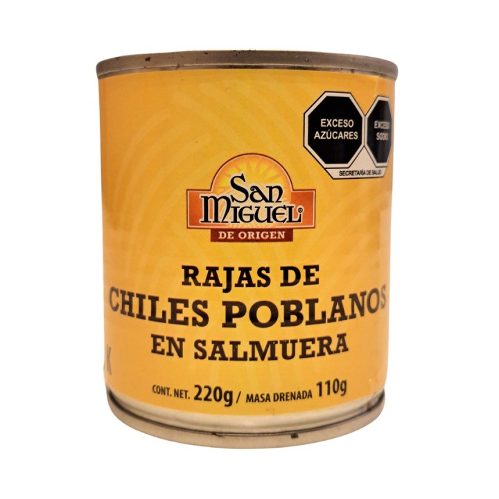 Piment Poblano Emincé 215g