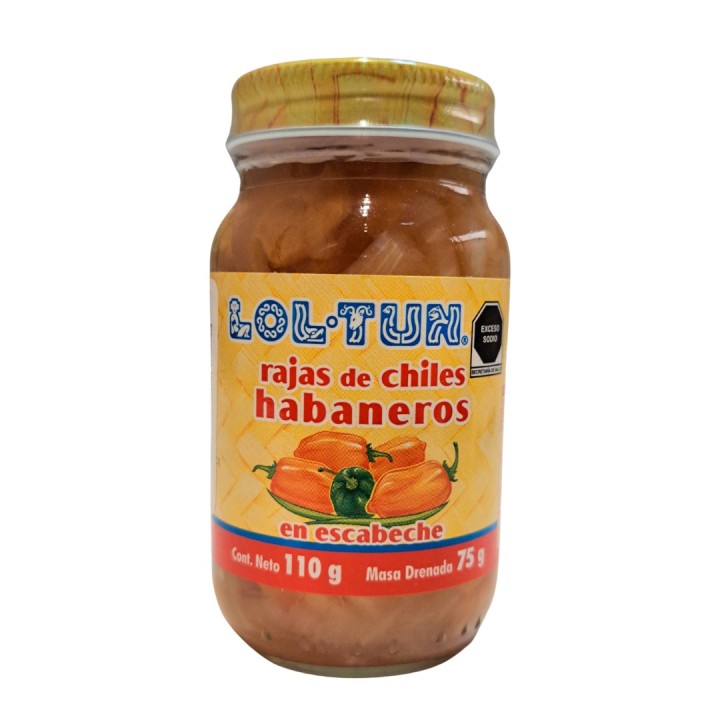 Piment habanero en lanières 110g